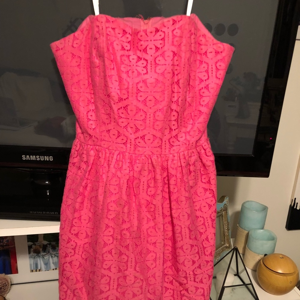Lilly Pulitzer pink dress